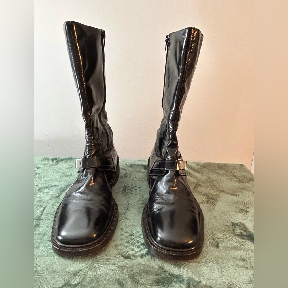 CESARE PACIOTTI HEROES' RARE BOOTS LEATHER MADE IN ITALY, US 9, UK 8 - Picture 2 of 16